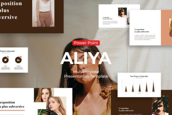 Aliya - PowerPoint Template: Your Go-To for Modern Presentations