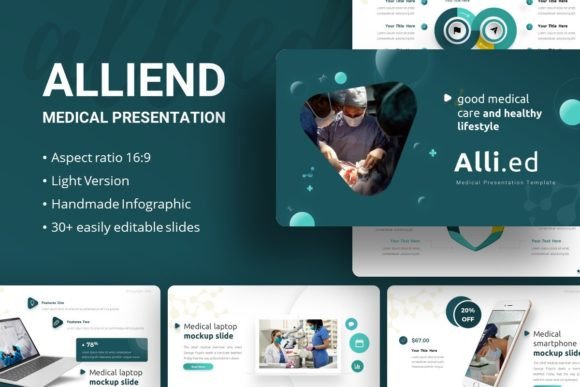 Allied Medical: A Presentation Template for Clear Communication