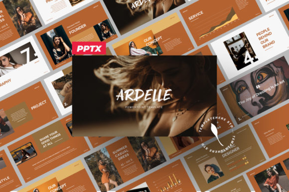 Ardelle Creative PowerPoint: A Template for Modern Storytelling