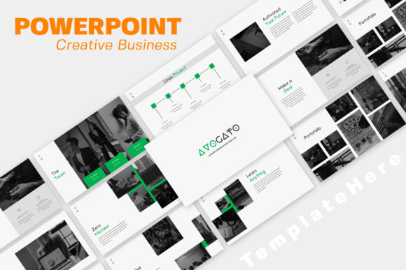 Avogato Powerpoint: Professional Slides for Modern Creatives