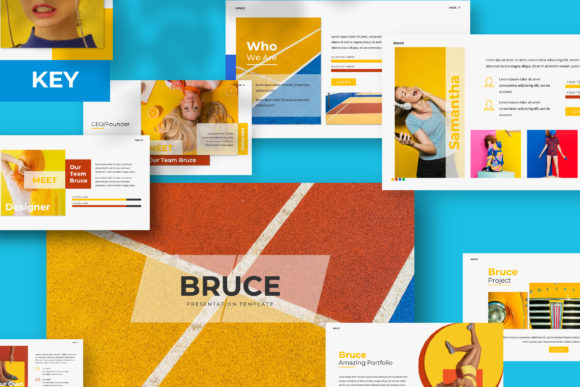 Bruce Keynote: A Multipurpose Template for Modern Storytelling