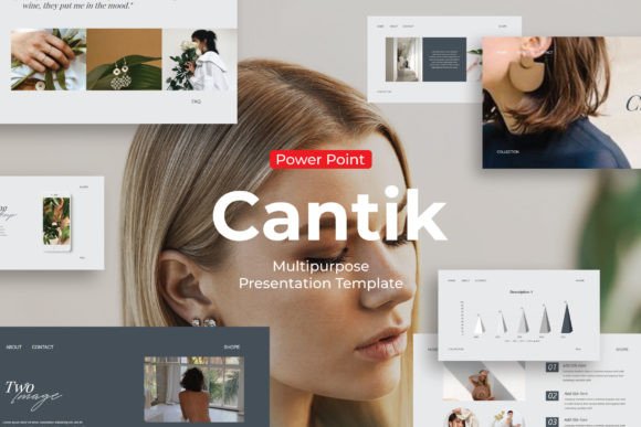 Cantik - PowerPoint Template: A Modern Design Toolkit