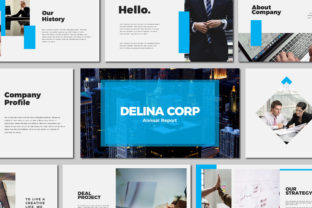 Delina Business Google Slides: Style Made Simple