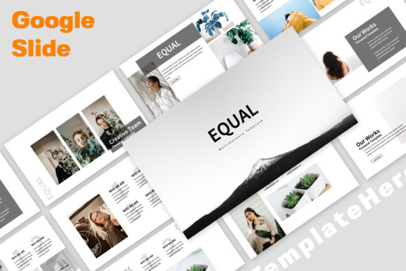 Equal Creative Google Slide: The Modern Template You Need