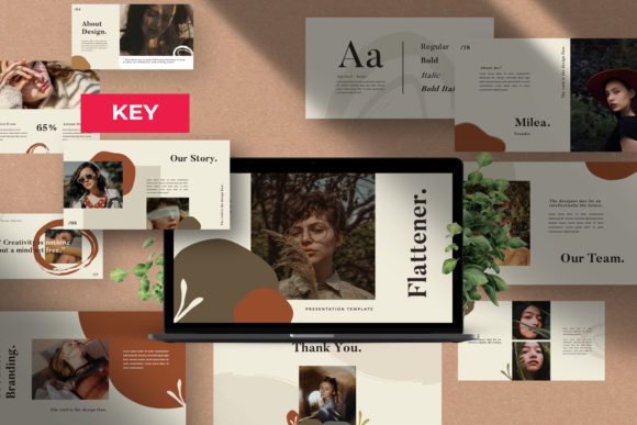 Flattener Creative Keynote: The Modern Typeface for Bold Ideas