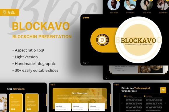 Google Slides - Blockavo: A Modern Template for Dynamic Presentations
