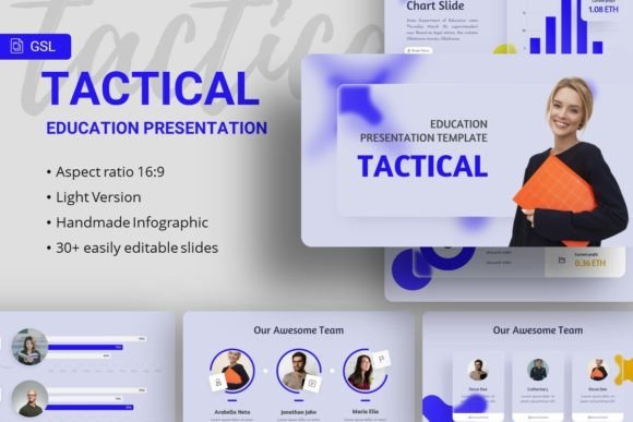 Google Slides - Tactical: A Modern Template for Dynamic Presentations