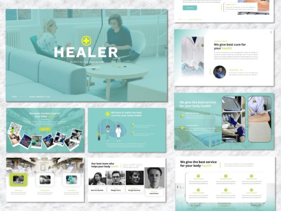 Healer - Medicine PowerPoint Template: A Design Deep Dive