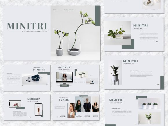 Minitri – Creative Business PowerPoint Template