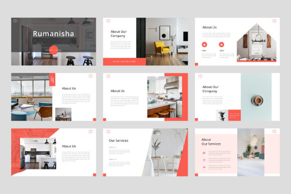 Rumanisha – Interior Google Slides Template: A Modern Designer’s Toolkit