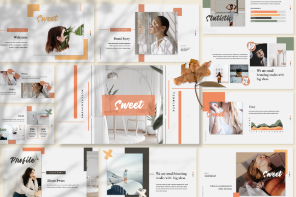 Sweet Business Powerpoint: A Modern Template for Any Presentation