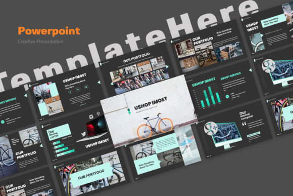 Ushop Imoet Creative Powerpoint: A Modern Template for Impactful Presentations