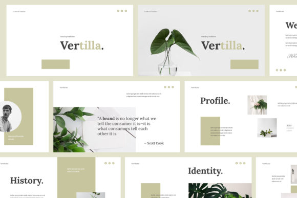 Vertilla-Brand Guideline Keynote: Define Your New Look